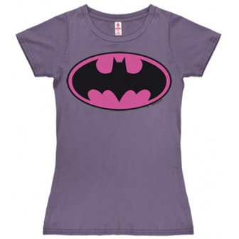 sla Vochtig Geneigd zijn Batman - DC Comics - Dames Paars T-shirt