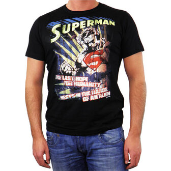 Superman The Last Hope DC Comics Heren easy-fit T-shirt RetroRush