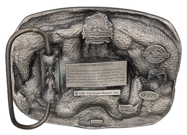 Mountain Gorilla Riem Buckle/Gesp