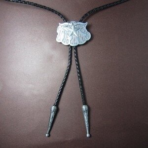 Texas-  Long Horn Star - Bolo Tie Halsketting