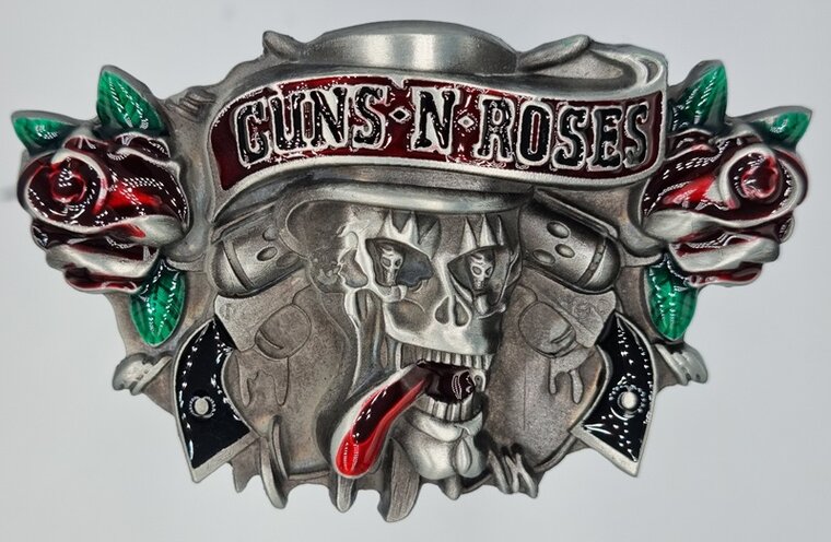 Guns n Roses skull Riem Buckle/Gesp