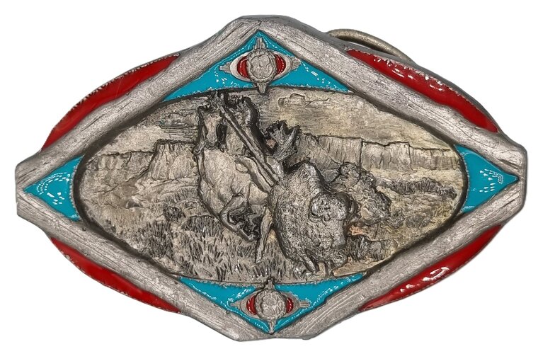 Indian Bull Buckle/Gesp