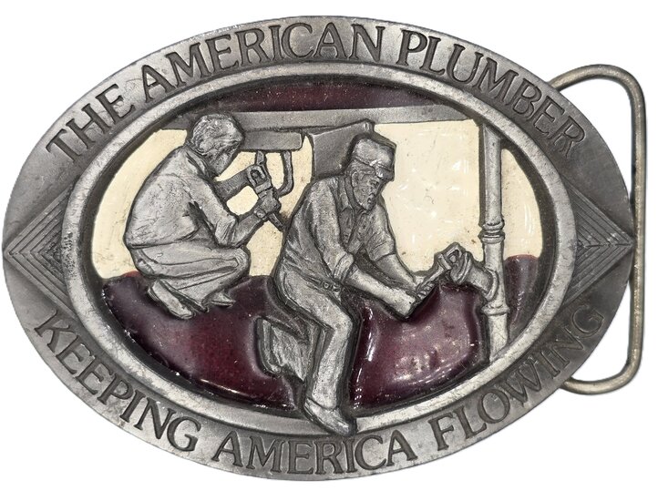  The American Plumber Buckle/Gesp