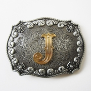 Letter J Initiaal Riem Buckle/Gesp