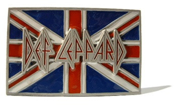 Def Leppard - Music Band - Riem Buckle/Gesp