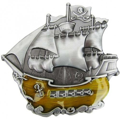 Piraten Zeilschip Riem Buckle/Gesp