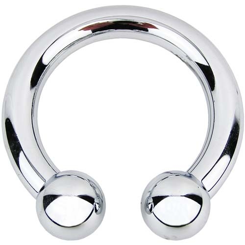 Piercing - Open - Chroom - Riem Buckle/Gesp