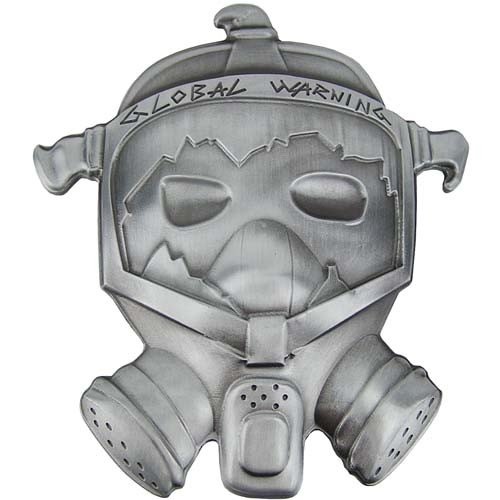 Gasmasker Global Warning Riem Buckle/Gesp