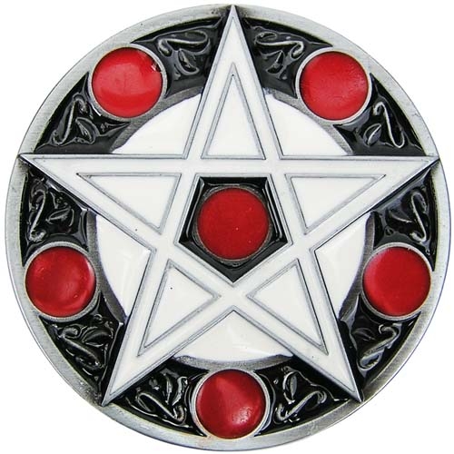 Pentagram Riem Buckle/Gesp