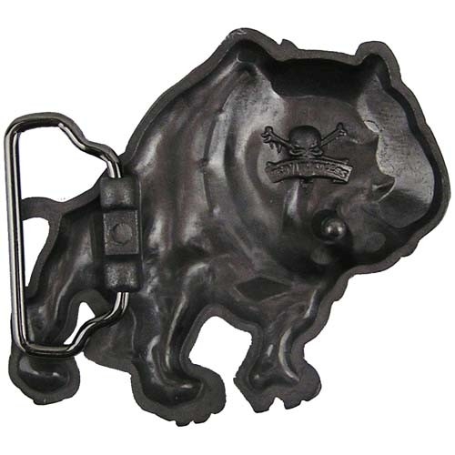 Bulldog Metal Riem Buckle/Gesp backside