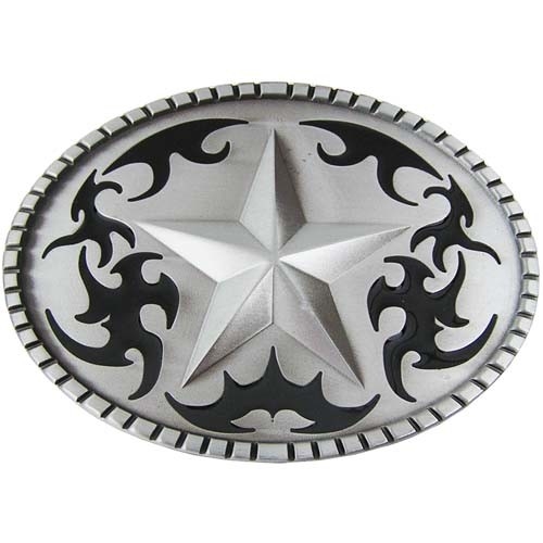 Tribal Ster Ovaal Riem Buckle/Gesp