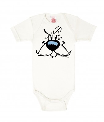 Asterix Face Baby Romper wit