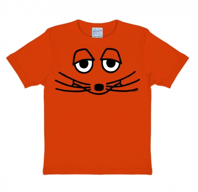 Maus - Face - Oranje Kinder T-shirt 