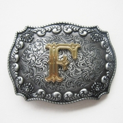 Letter F Initiaal Riem Buckle/Gesp