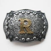 Letter R Initiaal Riem Buckle/Gesp