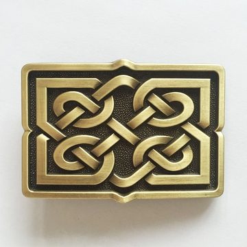 Celtic Cross Knot Vintage Brons Riem Buckle/Gesp