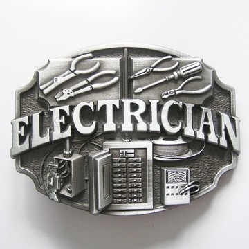 Electricien Metal Embleem Riem Buckle/Gesp 