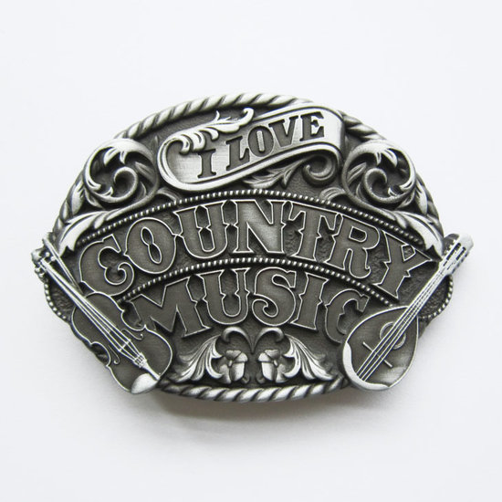 Western Country Music geborsteld Riem Gesp/Buckle