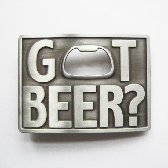 Flesopener Got Beer geborsteld Riem Buckle/Gesp