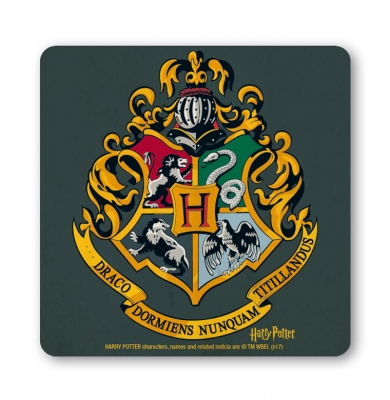 HARRY POTTER - HOGWARTS LOGO onderzetter