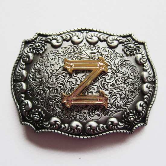 Letter Z Initiaal Riem Buckle/Gesp