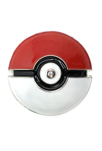 Pokemon Pokeball 3d Metal Riem Gesp/Buckle