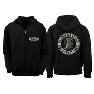 GAS MONKEY GARAGE - PATCH MEN HOODIE - BLACK