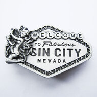 Welcome to Fabulous Sin City as kleurig - Riem Buckle/Gesp