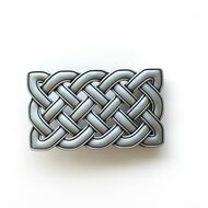 Small Size Vintage Celtic Cross Knot Riem Buckle/Gesp