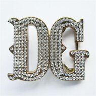 DG gouden Riem Buckle/Gesp