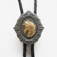 Western Horse Head Bolo Tie Halsketting