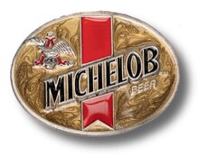 Michelob Beer Buckle/riem Gesp