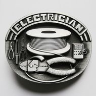 Electricien Metal Embleem Riem Buckle/Gesp 