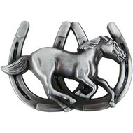 Paard in Galop Metal Riem Buckle/Gesp