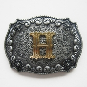 Letter H Initiaal Riem Buckle/Gesp