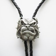 Britse Bull Dog - Bolo Tie Halsketting