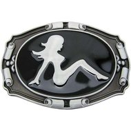 Mudflap Girl Truckers Embleem Riem Buckle/Gesp