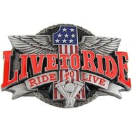 Live to Ride Riem Buckle/Gesp