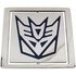 Transformers Donker Draaibare Logo Riem Buckle/Gesp