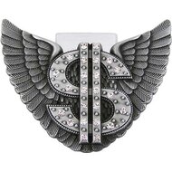 Aansteker Dollar met Vleugels Riem Buckle/Gesp