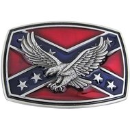 Confederate Adelaar Vlag Western Riem Buckle/Gesp