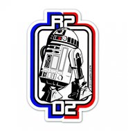 Star Wars R2-D2 Logo Magneet