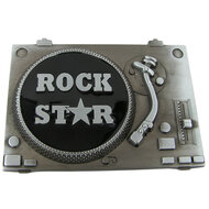 Rockstar - Draaitafel - Riem Buckle/Gesp