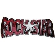 Rock Star Cut-Out Rood Logo Riem Buckle/Gesp