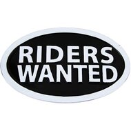 Riders Wanted Chroom Ovale Riem Buckle/Gesp