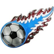 Voetbal Vlammend Riem Buckle/Gesp