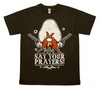 Looney Tunes Say your Prayers Vintage Heren T-shirt