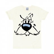 Asterix Idefix Face Heren slim-fit T-shirt wit