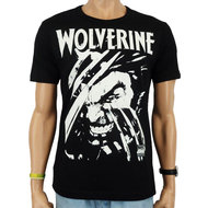 Wolverine X-Men Marvel Heren easy-fit T-shirt zwart