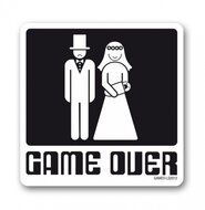 Game over onderzetter